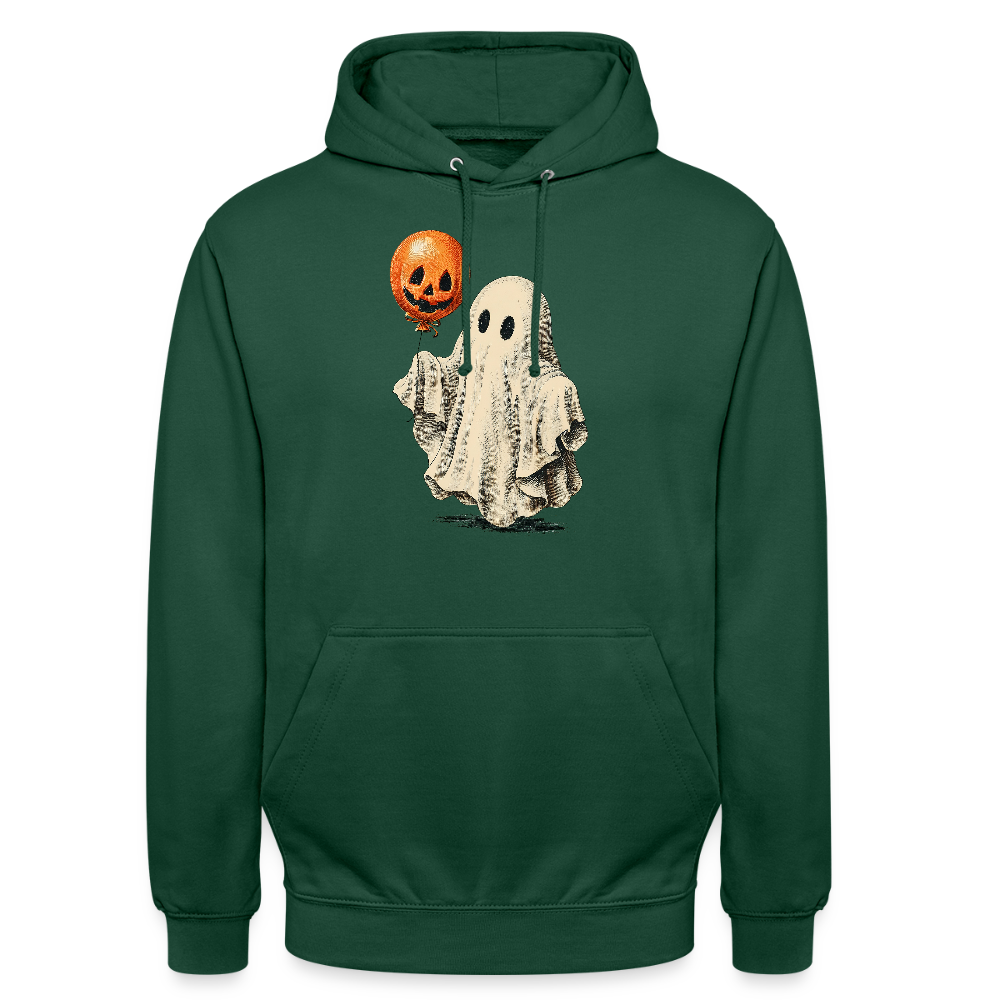 Süßer Halloween-Geist - Unisex Hoodie - Flaschengrün