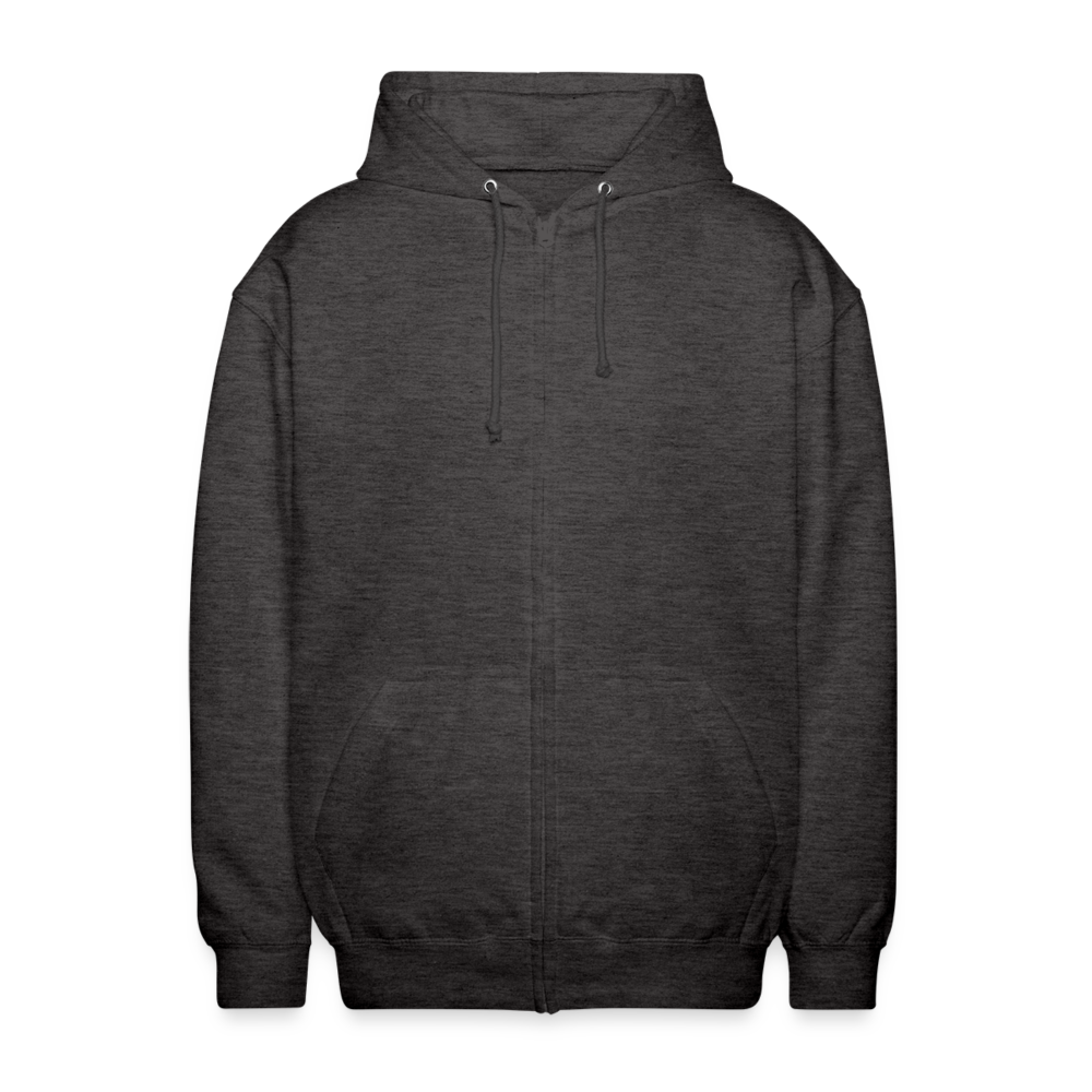 "Happy Halloween" - Gruseliges Skelett in Fetzen - Unisex Kaputzenjacke - Anthrazit