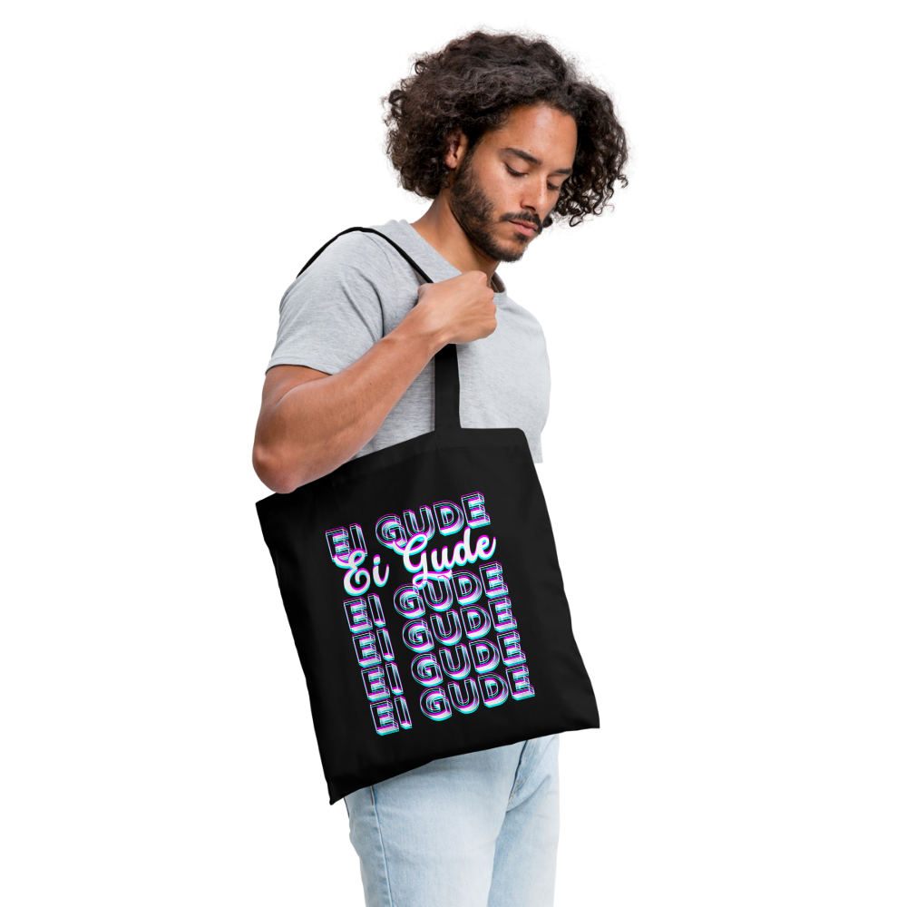 Ei Gude - Hessisch Mundart - Tasche - Schwarz