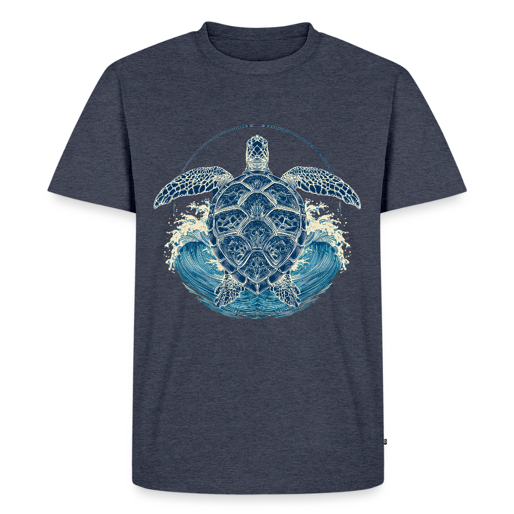 Ocean Spirit – Meeresschildkröte - Männer Premium T-Shirt - Jeansblau