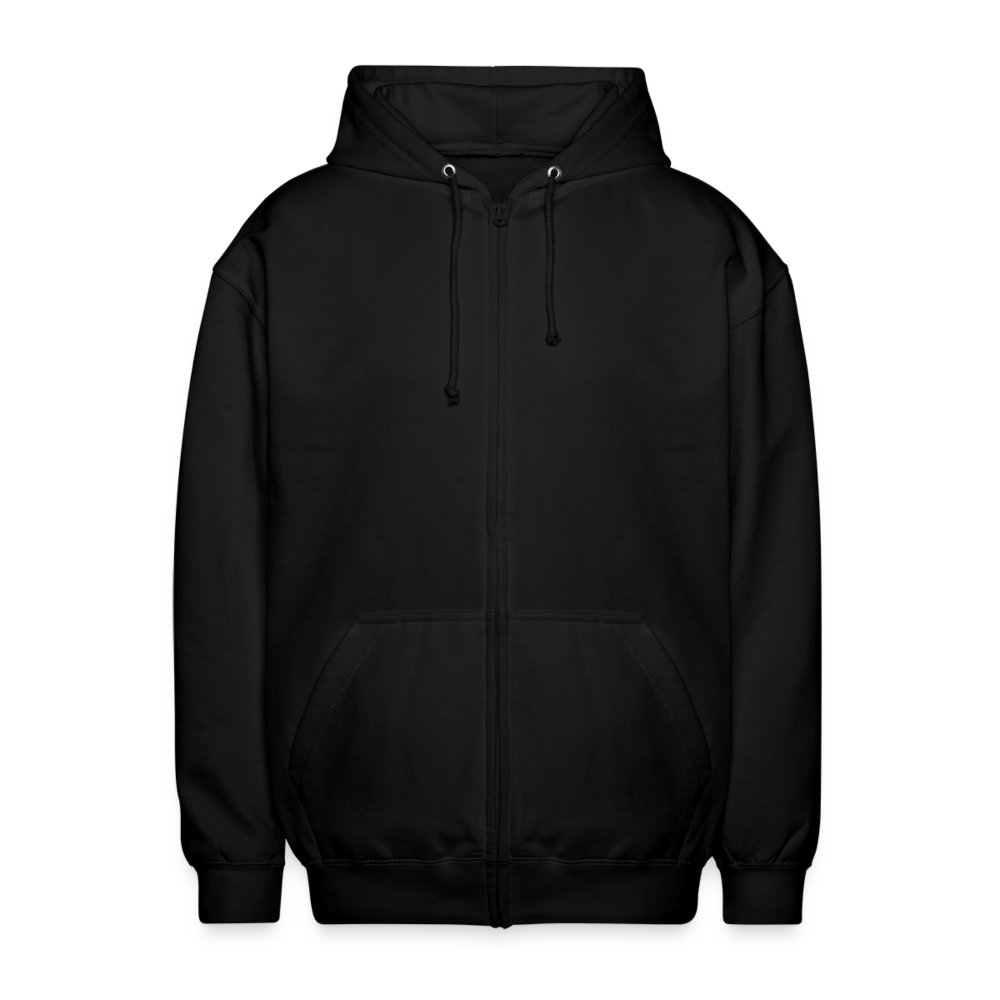 "Happy Halloween" - Gruseliges Skelett in Fetzen - Unisex Kaputzenjacke - Schwarz