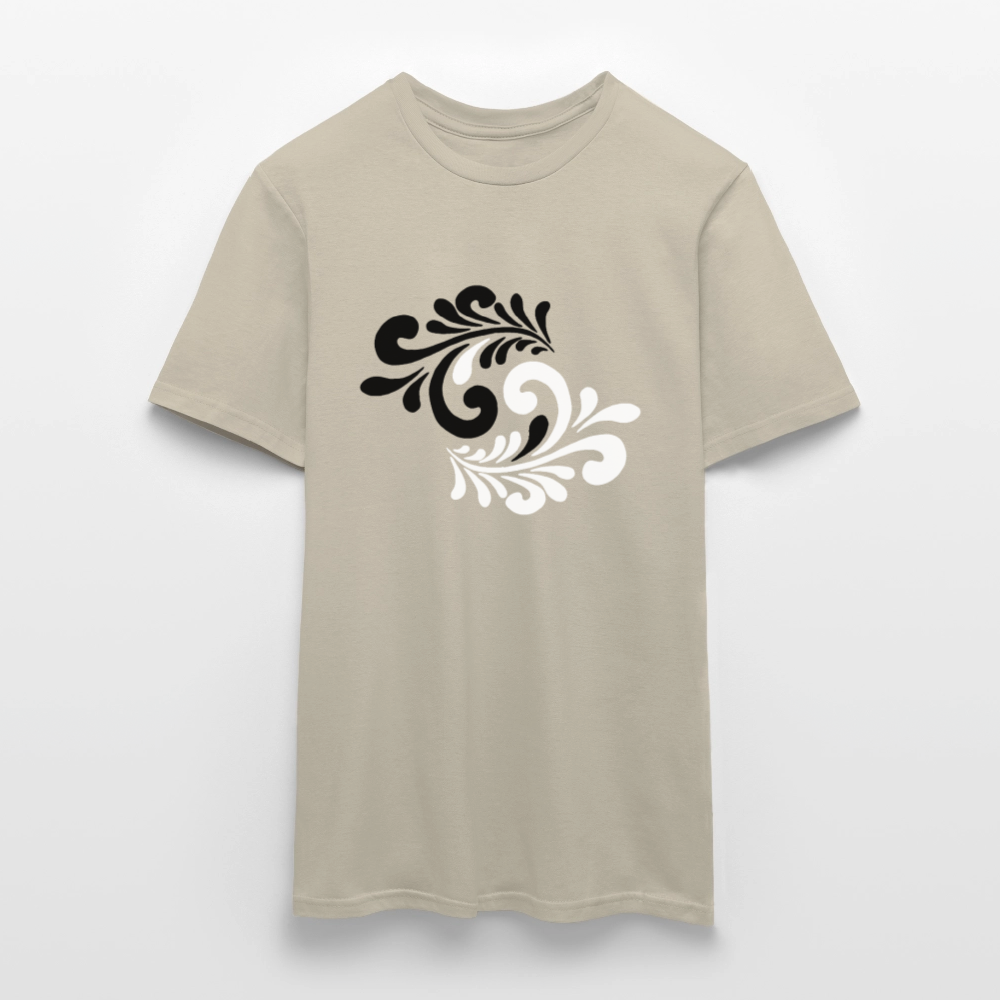 Hessisch Balance - Yin und Yang - Männer Shirt - Sandbeige
