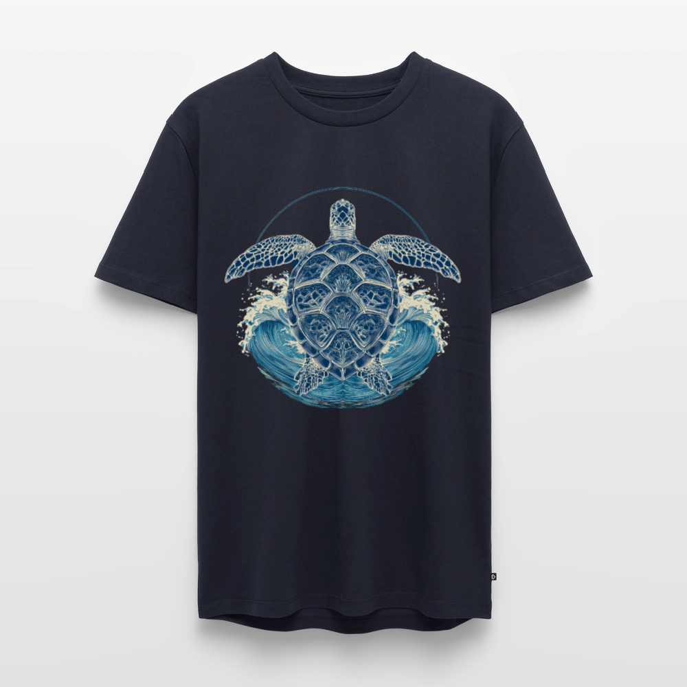 Ocean Spirit – Meeresschildkröte - Männer Premium T-Shirt - Navy