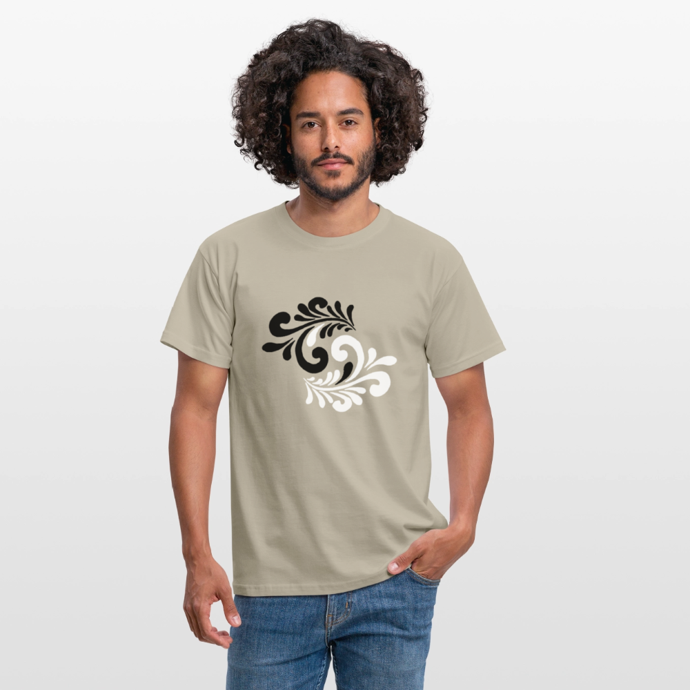 Hessisch Balance - Yin und Yang - Männer Shirt - Sandbeige