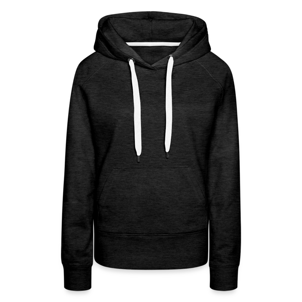 Surreales Motiv mit Mond und Bergen - Frauen Premium Hoodie - Anthrazit