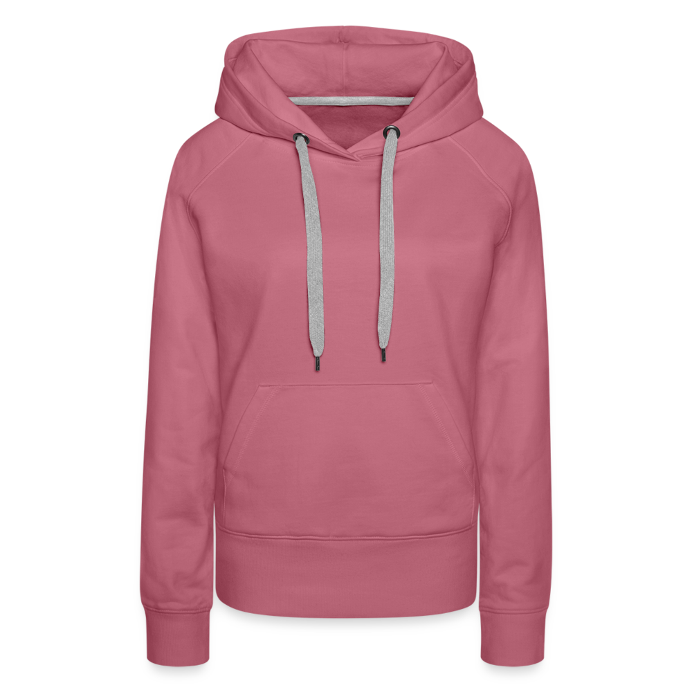 Frankfurter Geripptes - Äpplerglas - Hessisch Mundart - Frauen Premium Hoodie - Malve