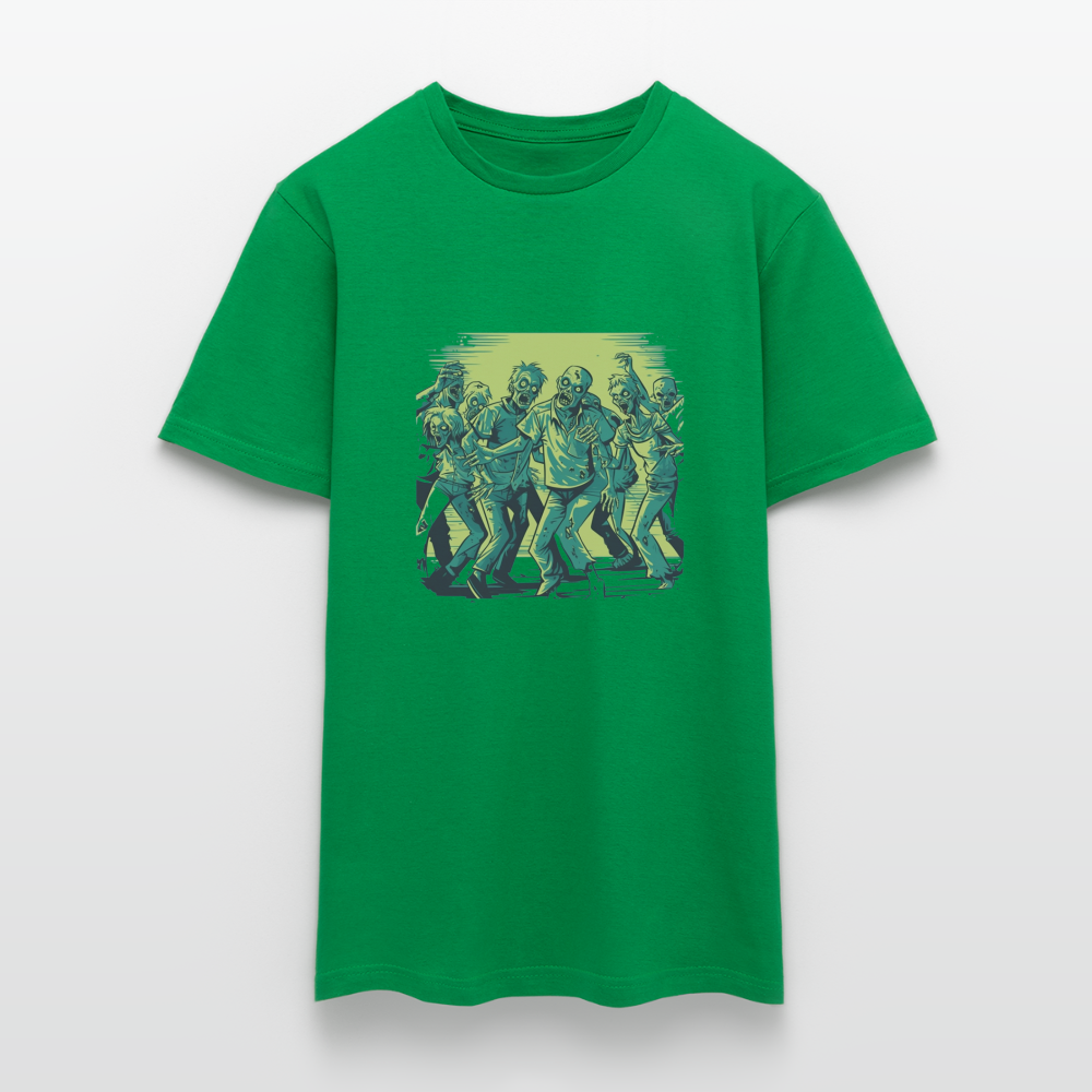 Tanzende Zombies - Gruseliges Zombie Motiv - Männer T-Shirt - Kelly Green