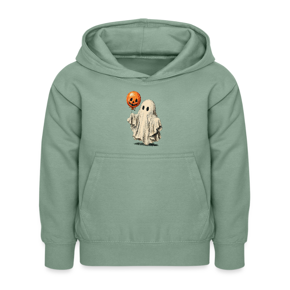 Süßer Halloween-Geist - Kinder Hoodie - Graugrün