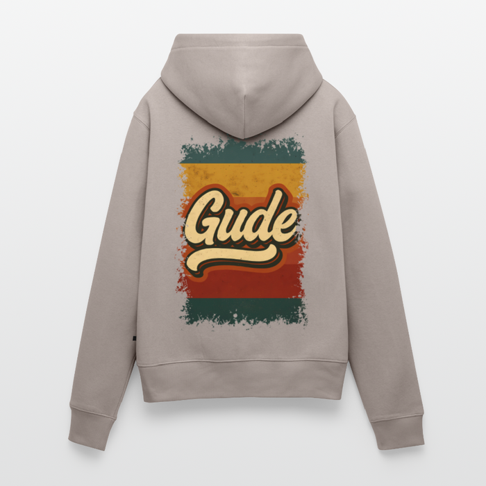 „Gude“ – Retro Look aus Hessen - Frauen Premium Bio Hoodie