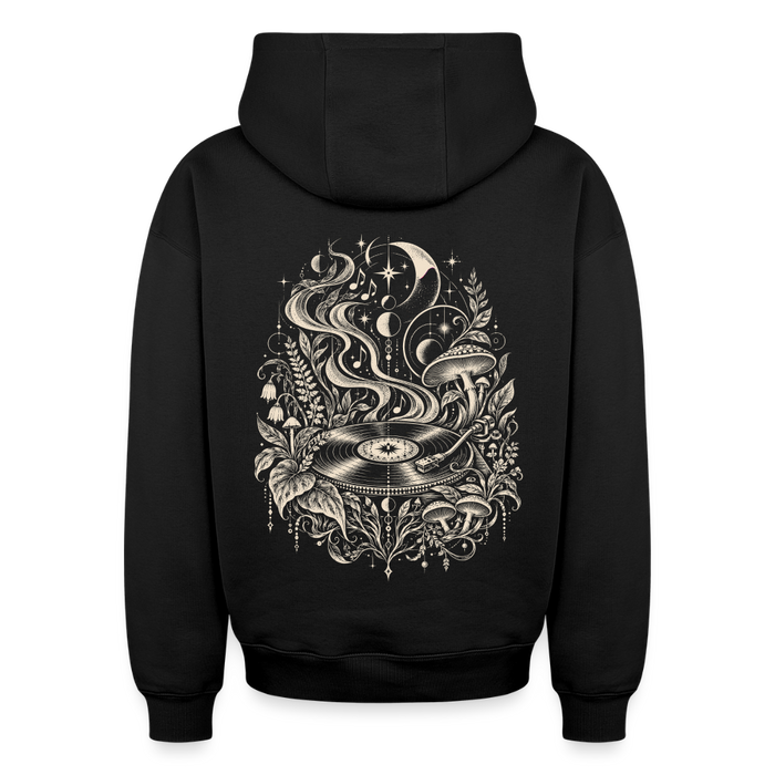 Moonlight Vinyl – Oversized Heavyweight Unisex Hoodie