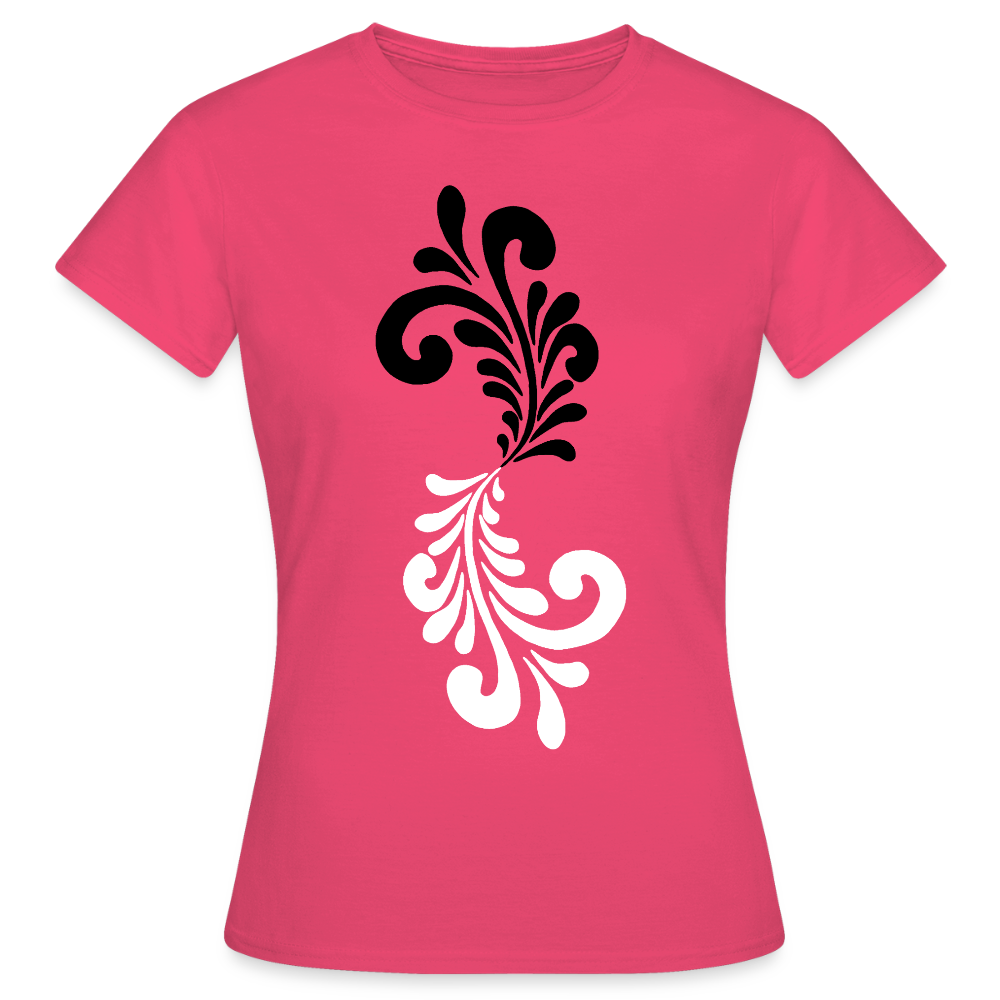 Bembel Ornamente schwarz/weiß - Frauen T-Shirt - Azalea