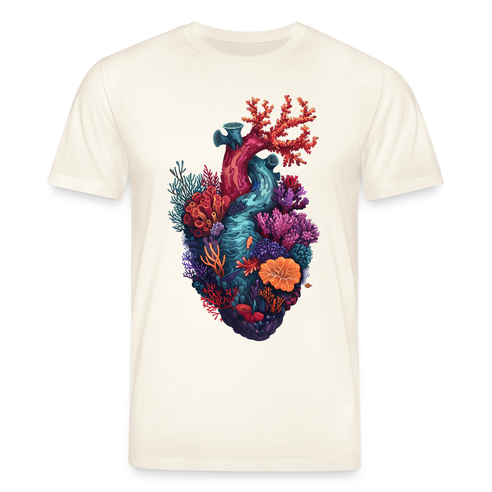 Ocean Heart - Stanley/Stella Unisex Bio-T-Shirt CREATOR - Naturweiß