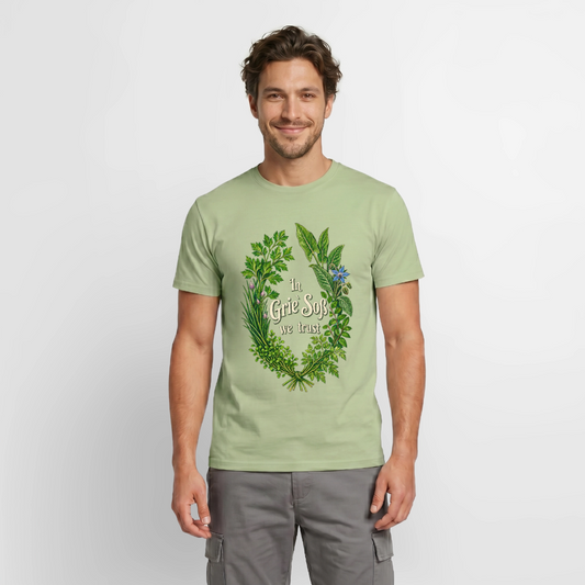In Grie` Soß we trust - Männer T-Shirt - by Artful Alchemist