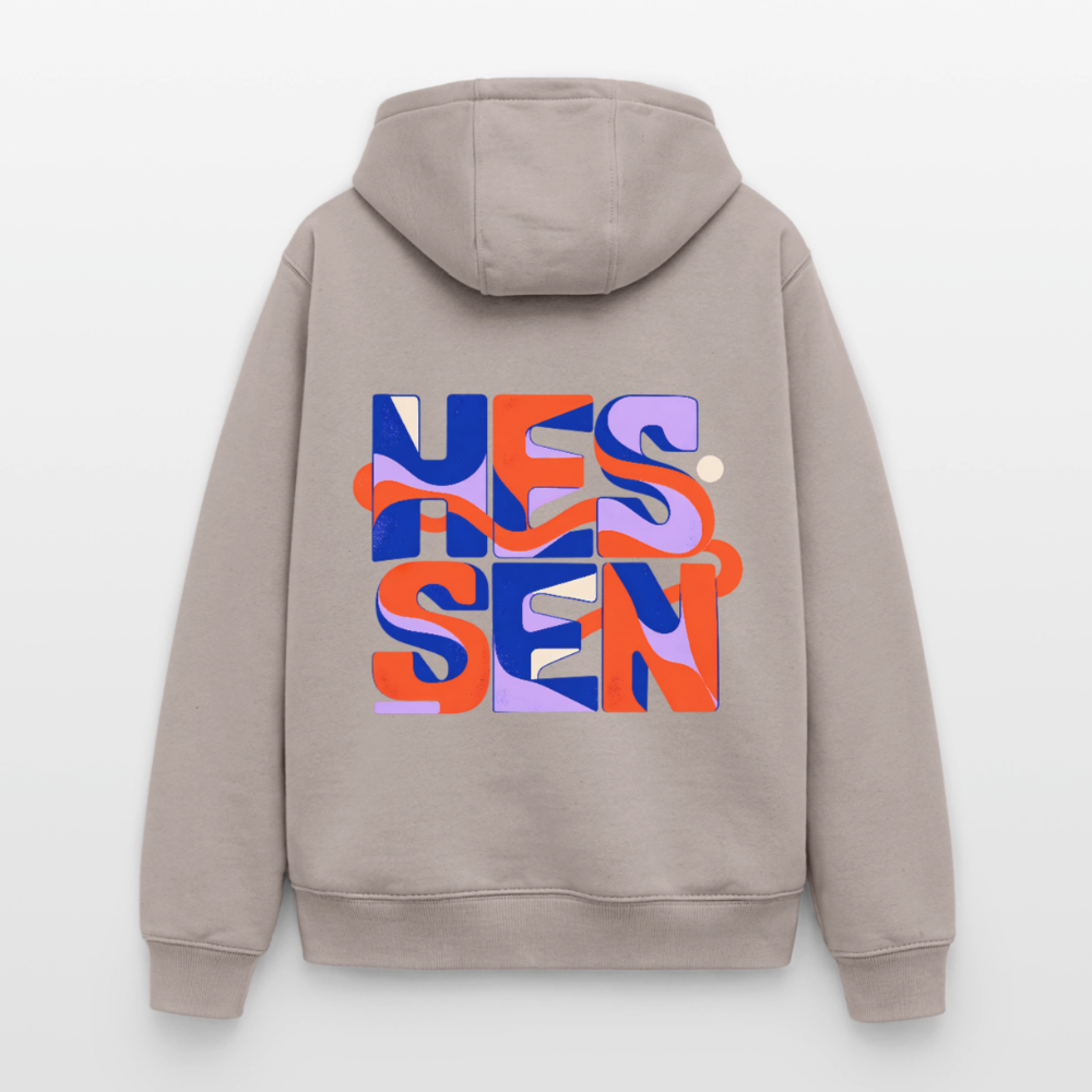 Hessen Color – Oversized Heavyweight Unisex Hoodie - Taupe