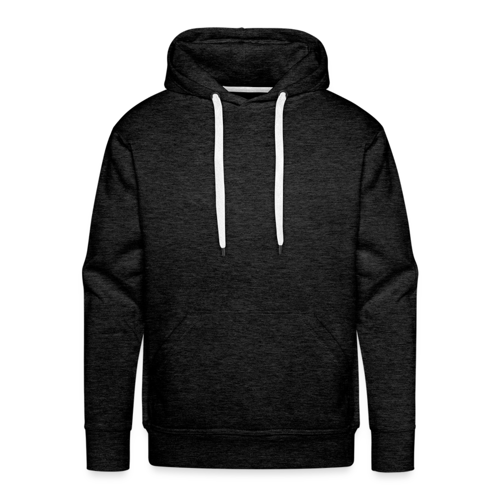 Surreales Motiv mit Mond und Bergen - Herren Premium Hoodie - Anthrazit