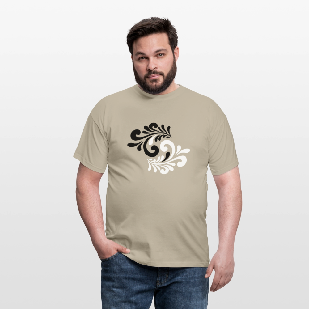 Hessisch Balance - Yin und Yang - Männer Shirt - Sandbeige