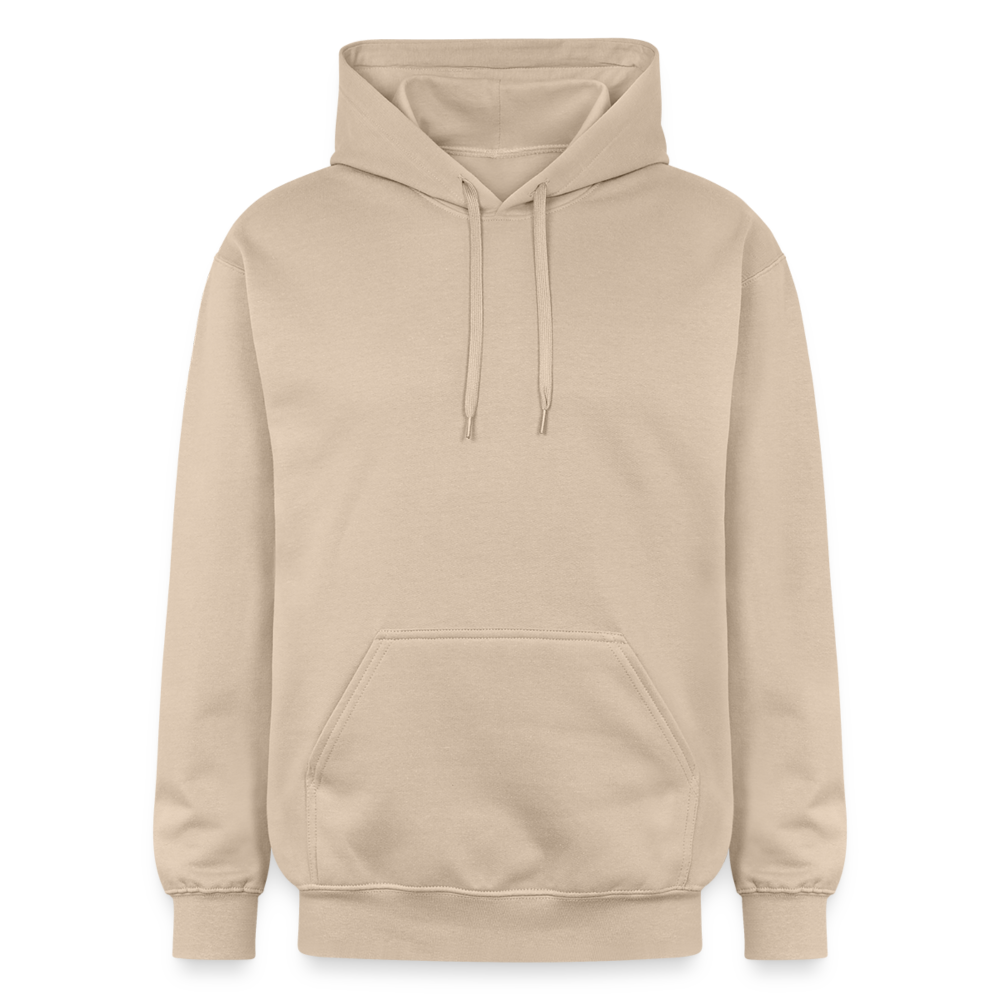 Bembel mit Gläsern - Hessisch Mundart - Unisex Premium Hoodie - Sand