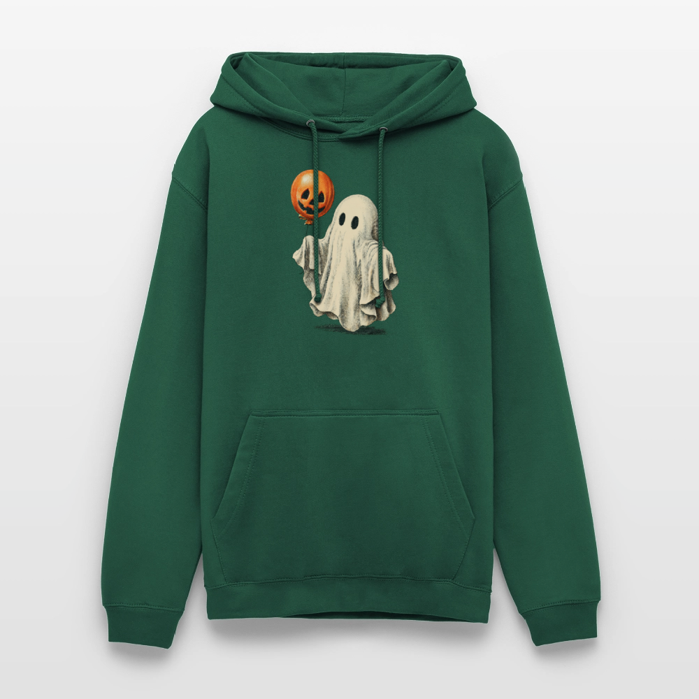 Süßer Halloween-Geist - Unisex Hoodie - Flaschengrün
