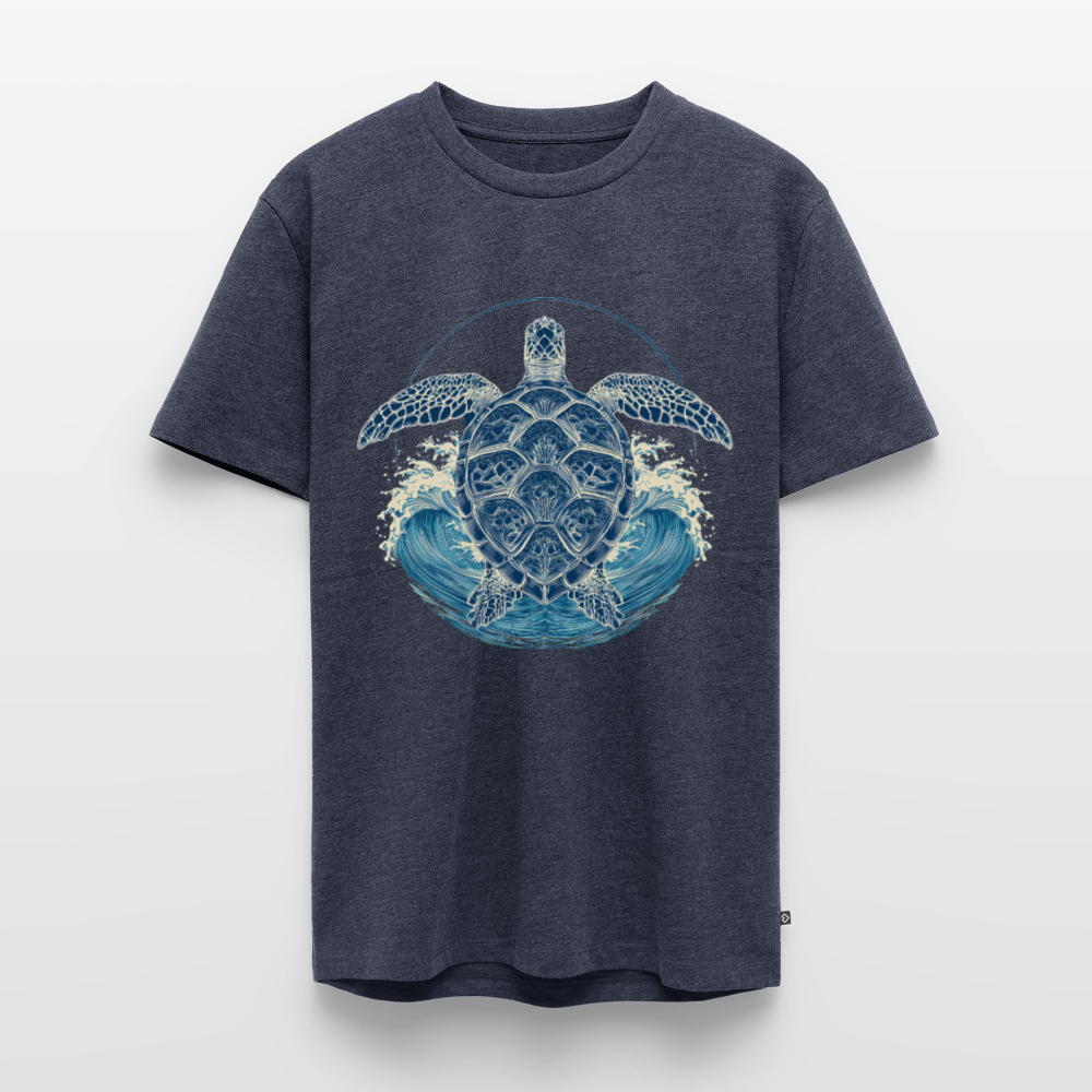 Ocean Spirit – Meeresschildkröte - Männer Premium T-Shirt - Jeansblau