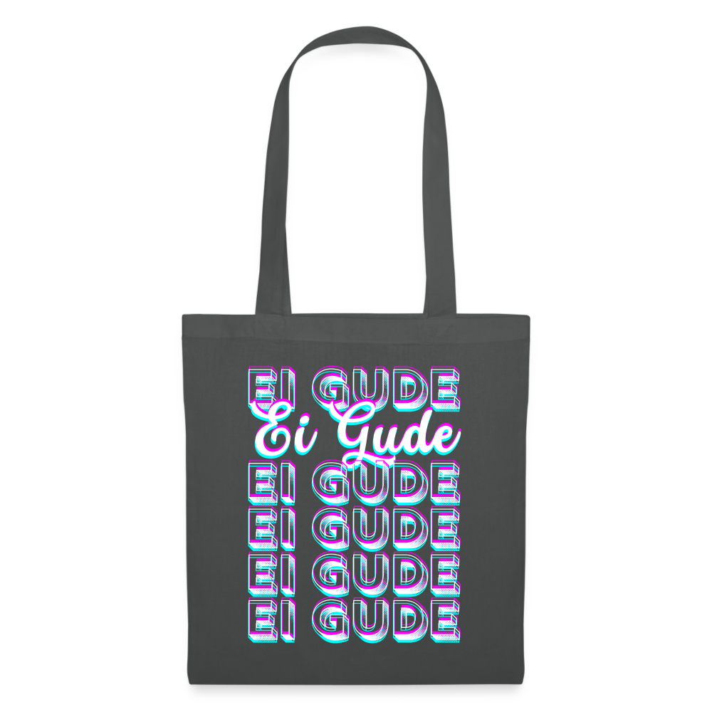 Ei Gude - Hessisch Mundart - Tasche - Graphite