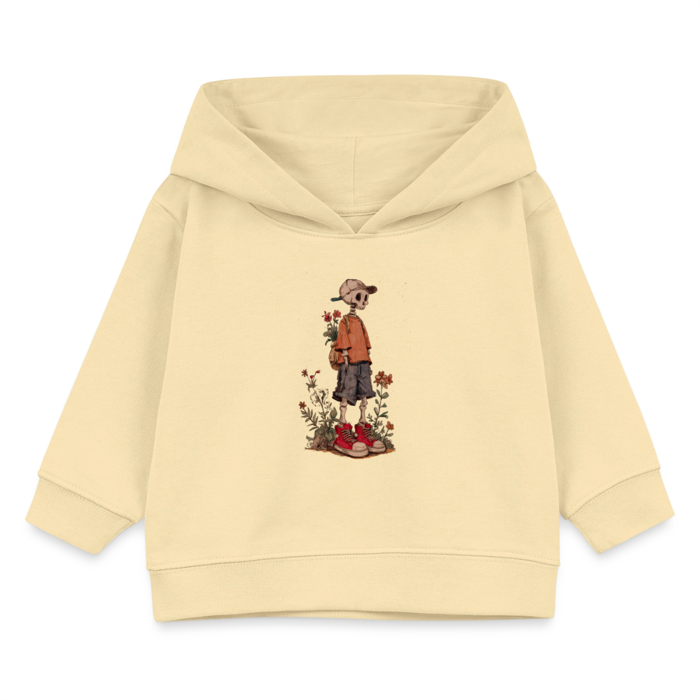 Skeleton Boy - Stanley/Stella Bio Hoodie BABY CRUISER - Creme
