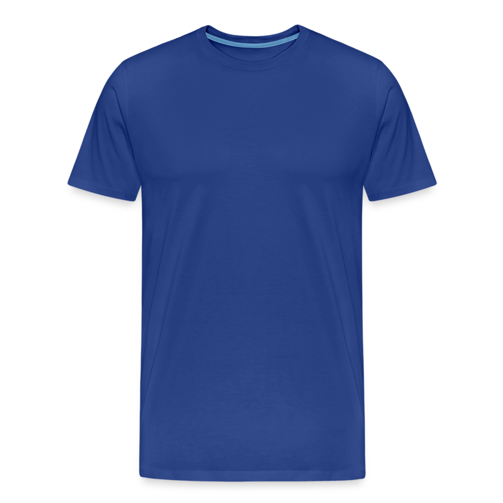 Qualle mit roten Fäden - Männer Premium T-Shirt - Königsblau