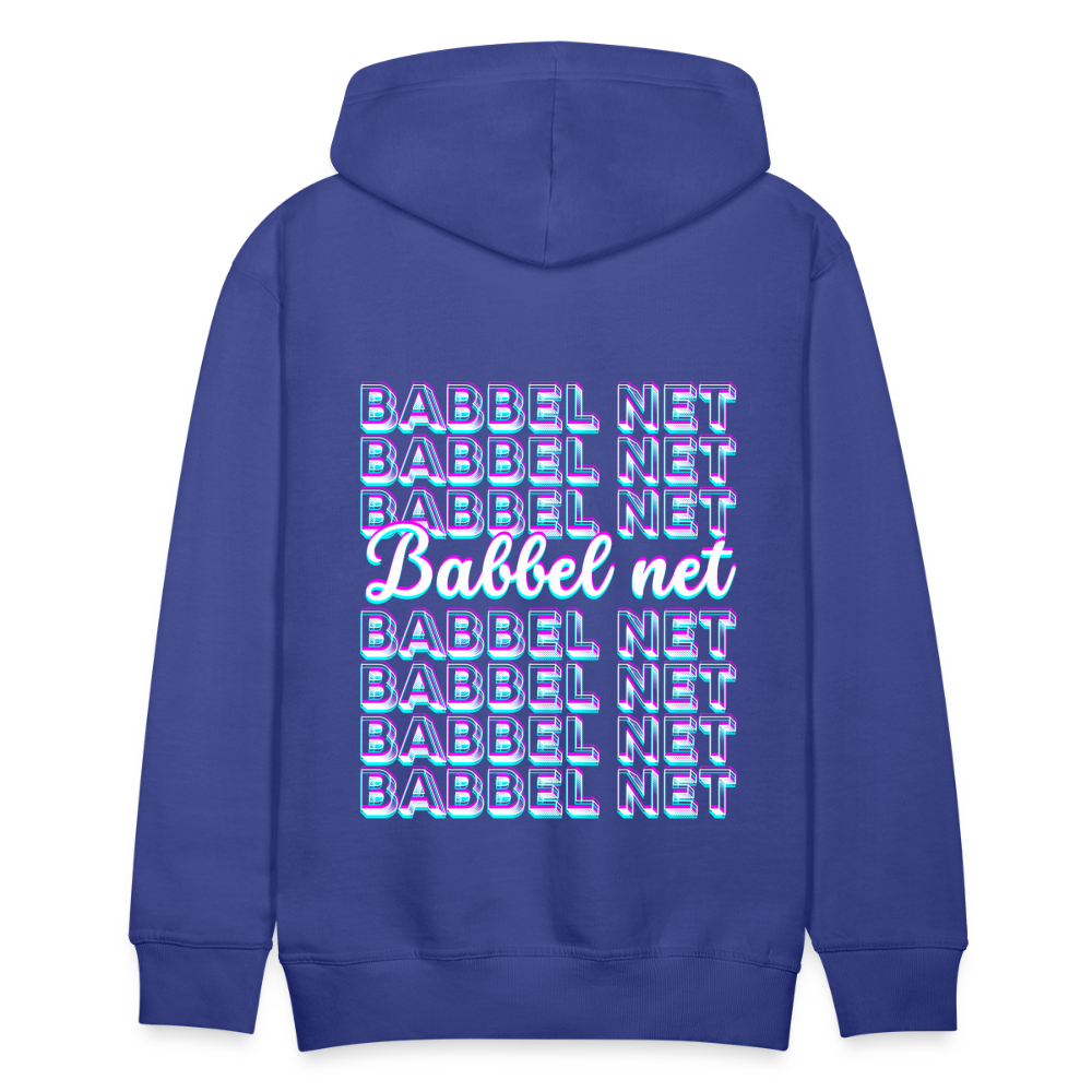 Babbel net - Hessisch Mundart - Männer Premium Hoodie - Königsblau