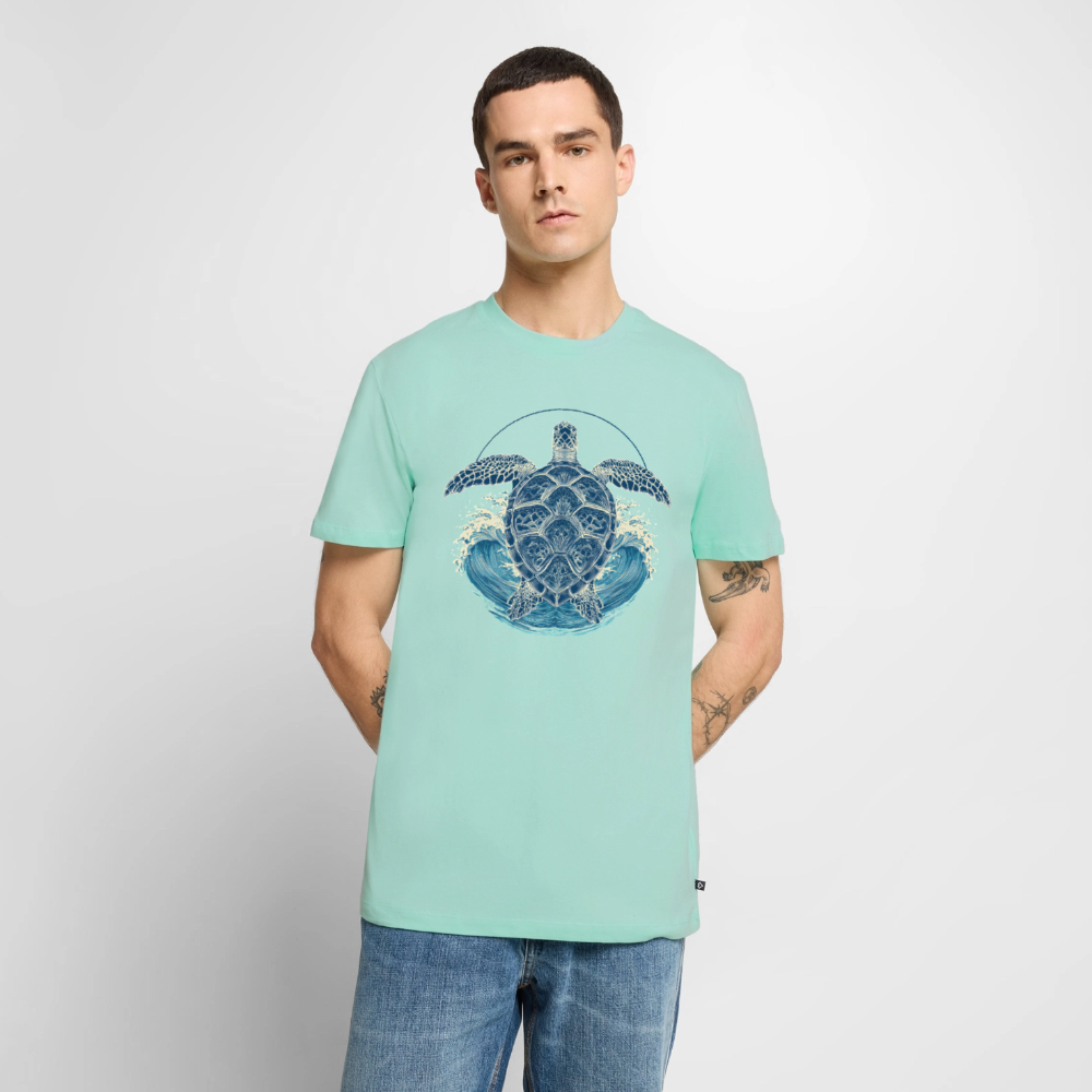 Ocean Spirit – Meeresschildkröte - Männer Premium T-Shirt - Mint