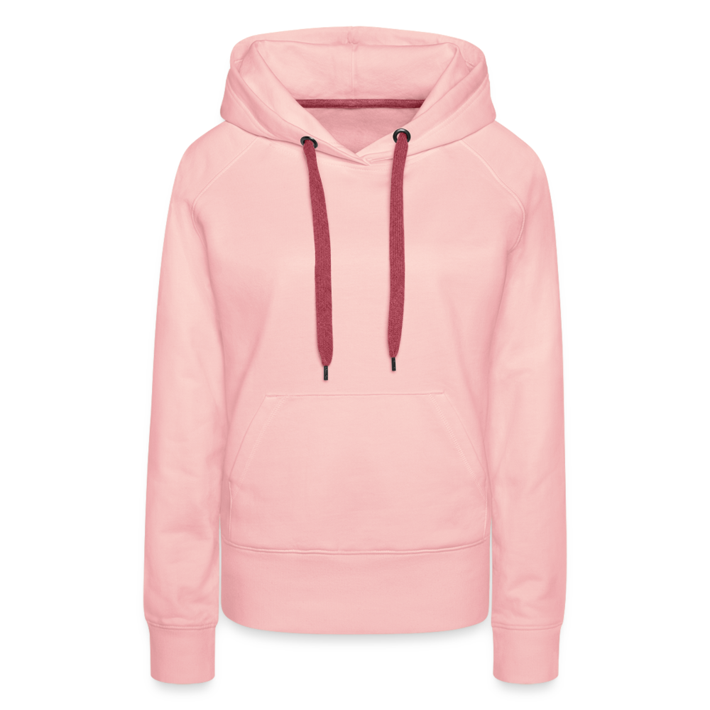 Frankfurter Geripptes - Äpplerglas - Hessisch Mundart - Frauen Premium Hoodie - Kristallrosa