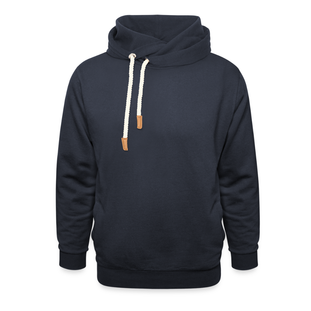 Fedriger Tentakel Nautilus - Goldener Schnitt - Unisex Schalkragen Hoodie - Navy