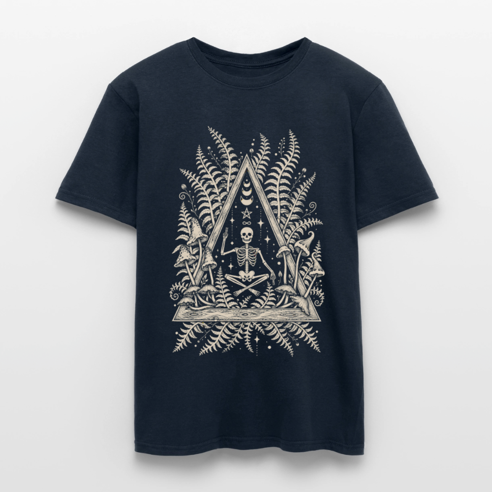 Mystic Fern – Männer T-Shirt - Navy