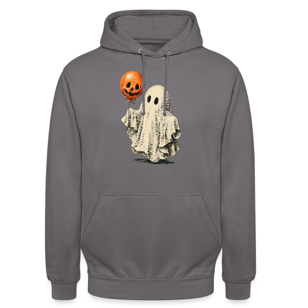 Süßer Halloween-Geist - Unisex Hoodie - Mittelgrau