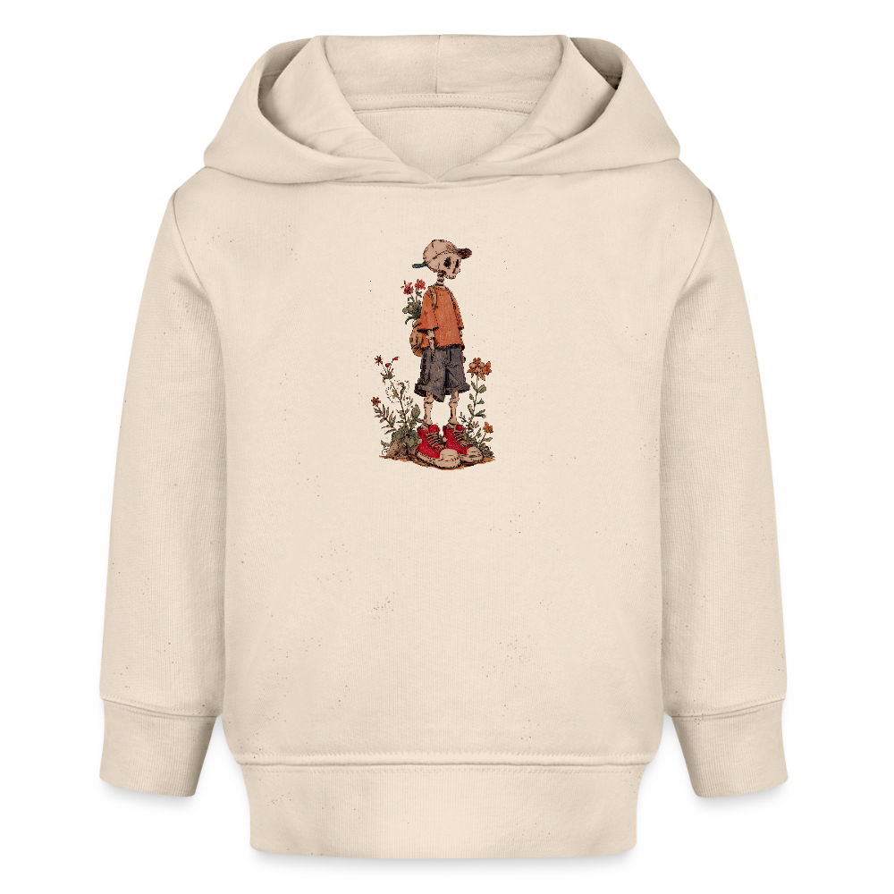 Skeleton Boy - Stanley/Stella Bio Hoodie BABY CRUISER - Weißgrau