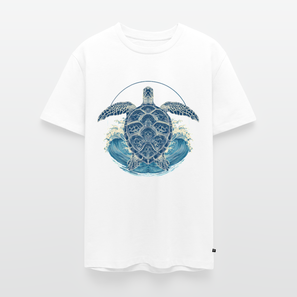 Ocean Spirit – Meeresschildkröte - Männer Premium T-Shirt - Weiß