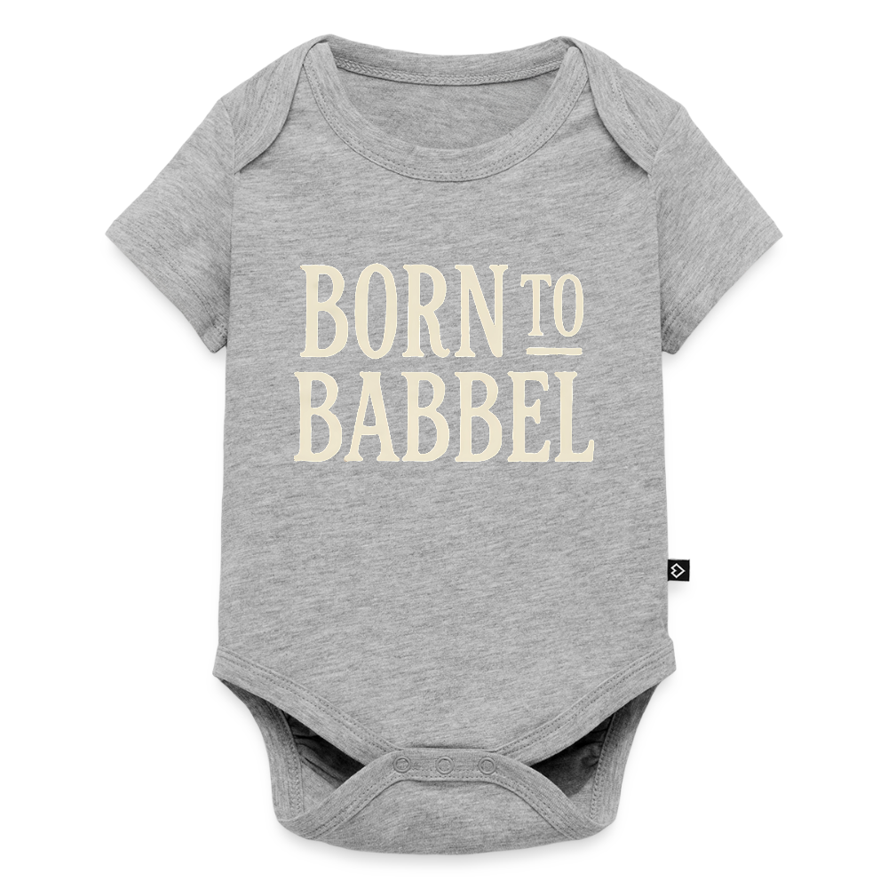 Born to Babbel – Hessisches Statement - Baby Bio-Kurzarm-Body - by Artful Alchemist