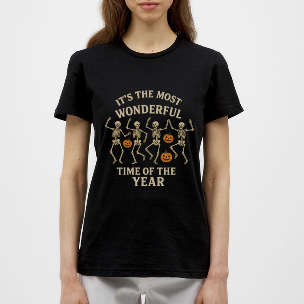 It’s the Most Wonderful Time of the Year – Halloween Shirt - Frauen T-Shirt - Schwarz