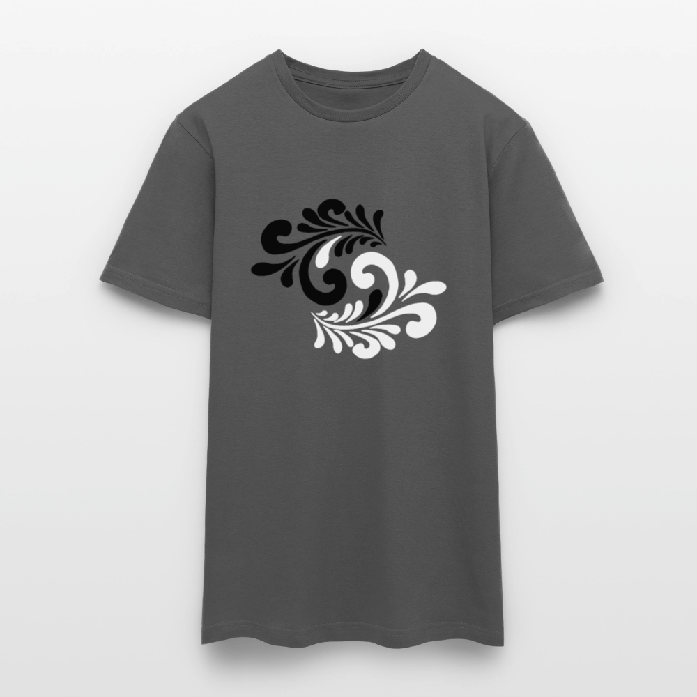Hessisch Balance - Yin und Yang - Männer Shirt - Anthrazit