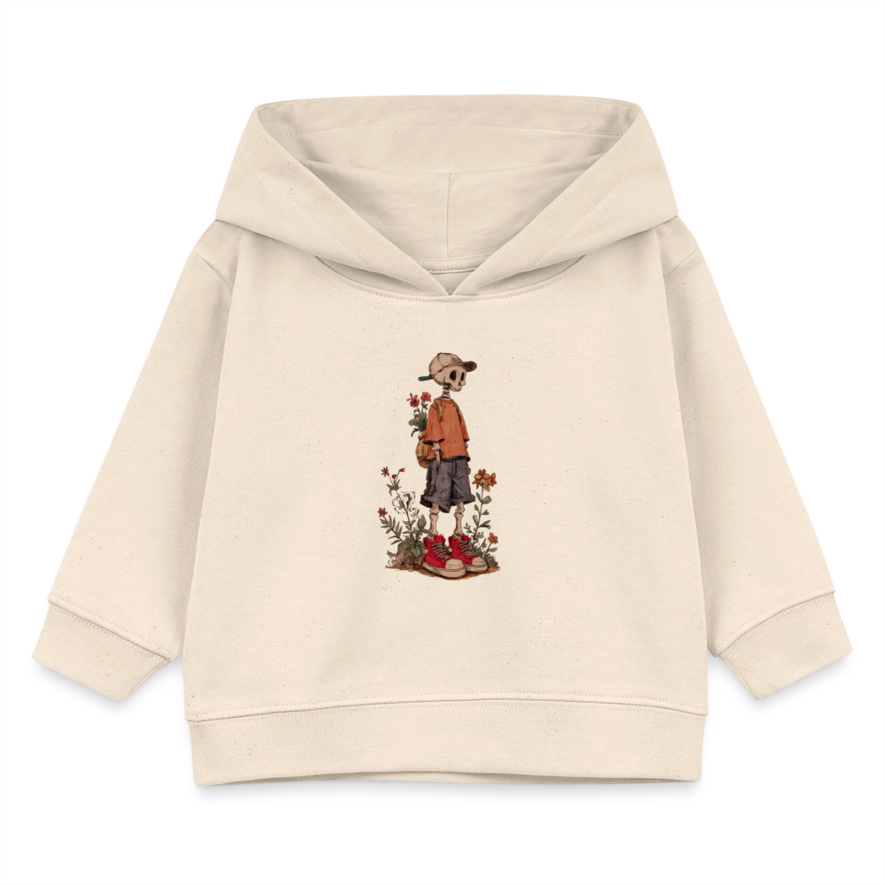 Skeleton Boy - Stanley/Stella Bio Hoodie BABY CRUISER - Weißgrau