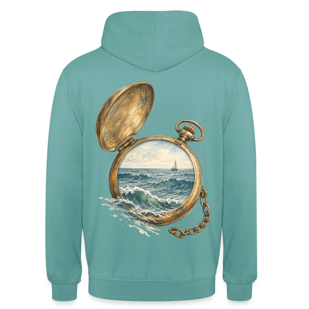 Ocean Time – Unisex Hoodie - Pastelltürkis