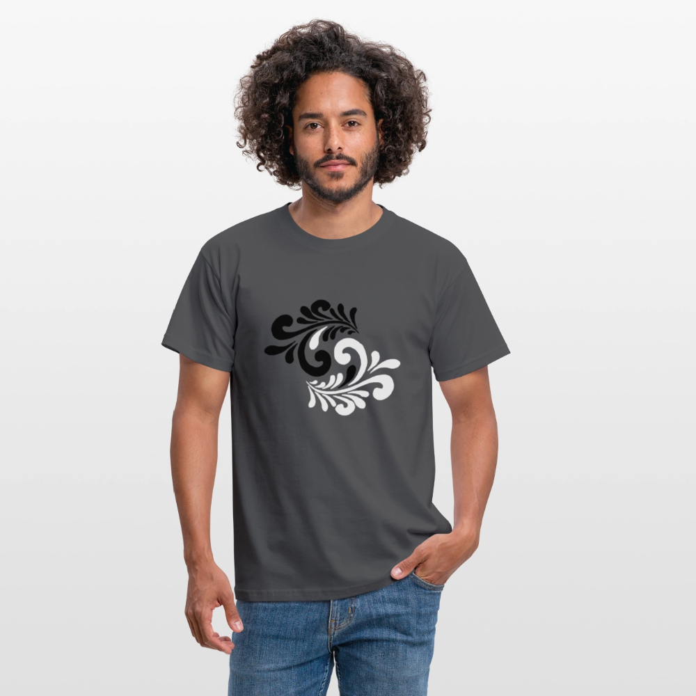 Hessisch Balance - Yin und Yang - Männer Shirt - Anthrazit