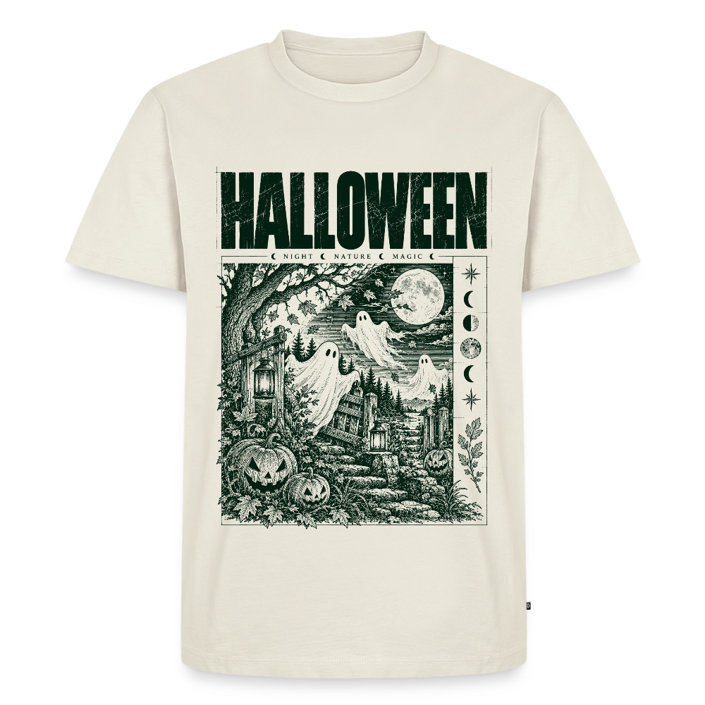 Ghostly Night – Männer Premium T-Shirt - by Artful Alchemist