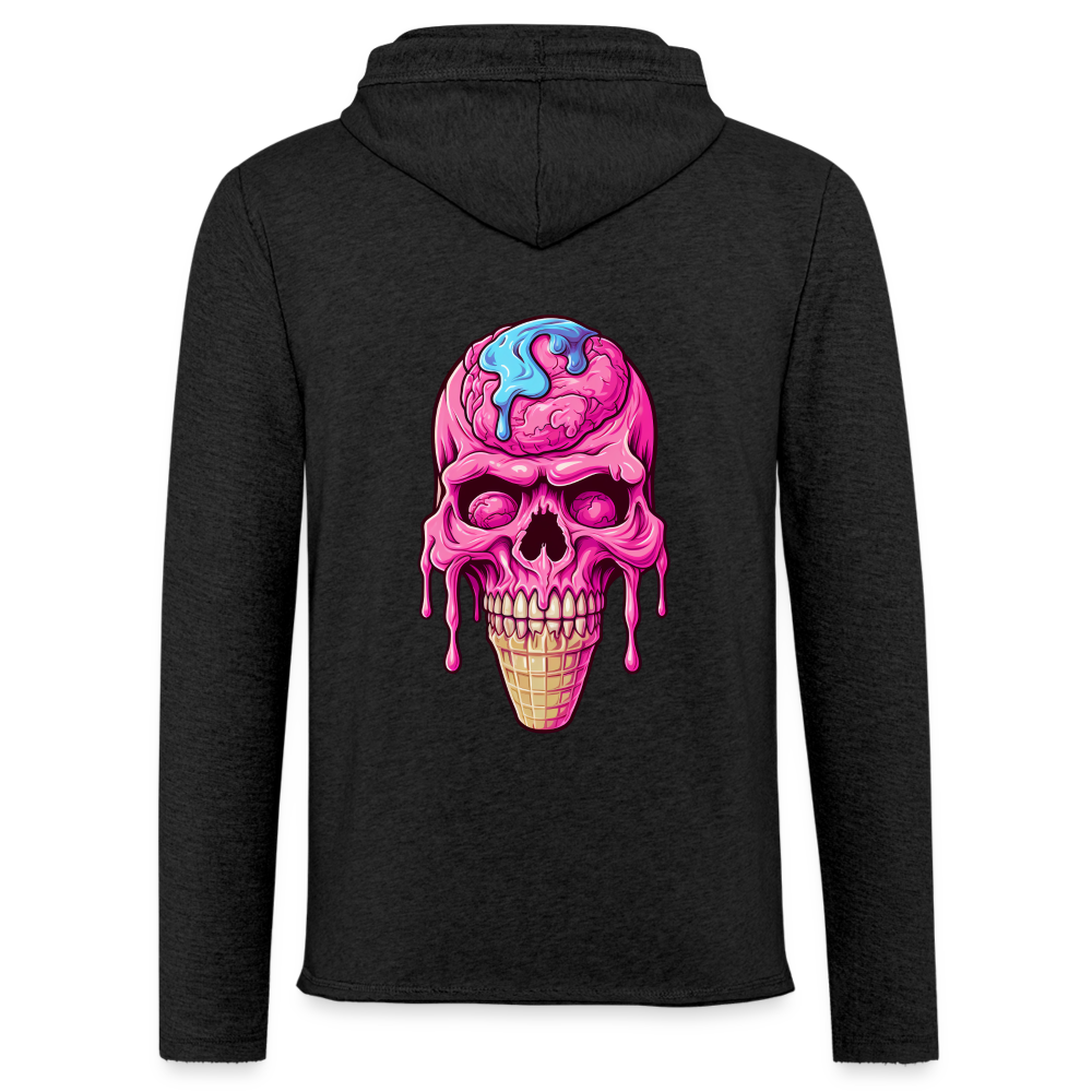 Totenkopf Eistüte - Happy Halloween - Anthrazit