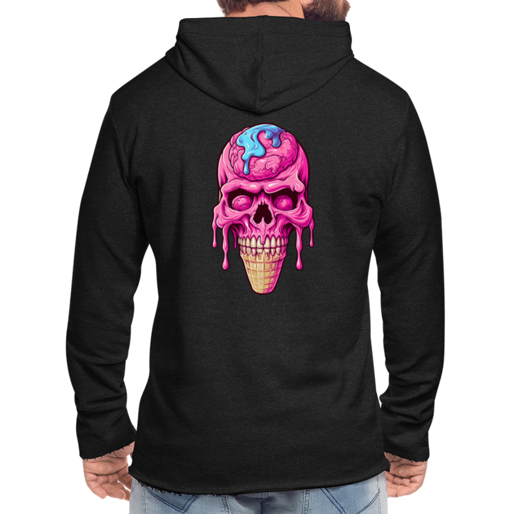 Totenkopf Eistüte - Happy Halloween - Anthrazit