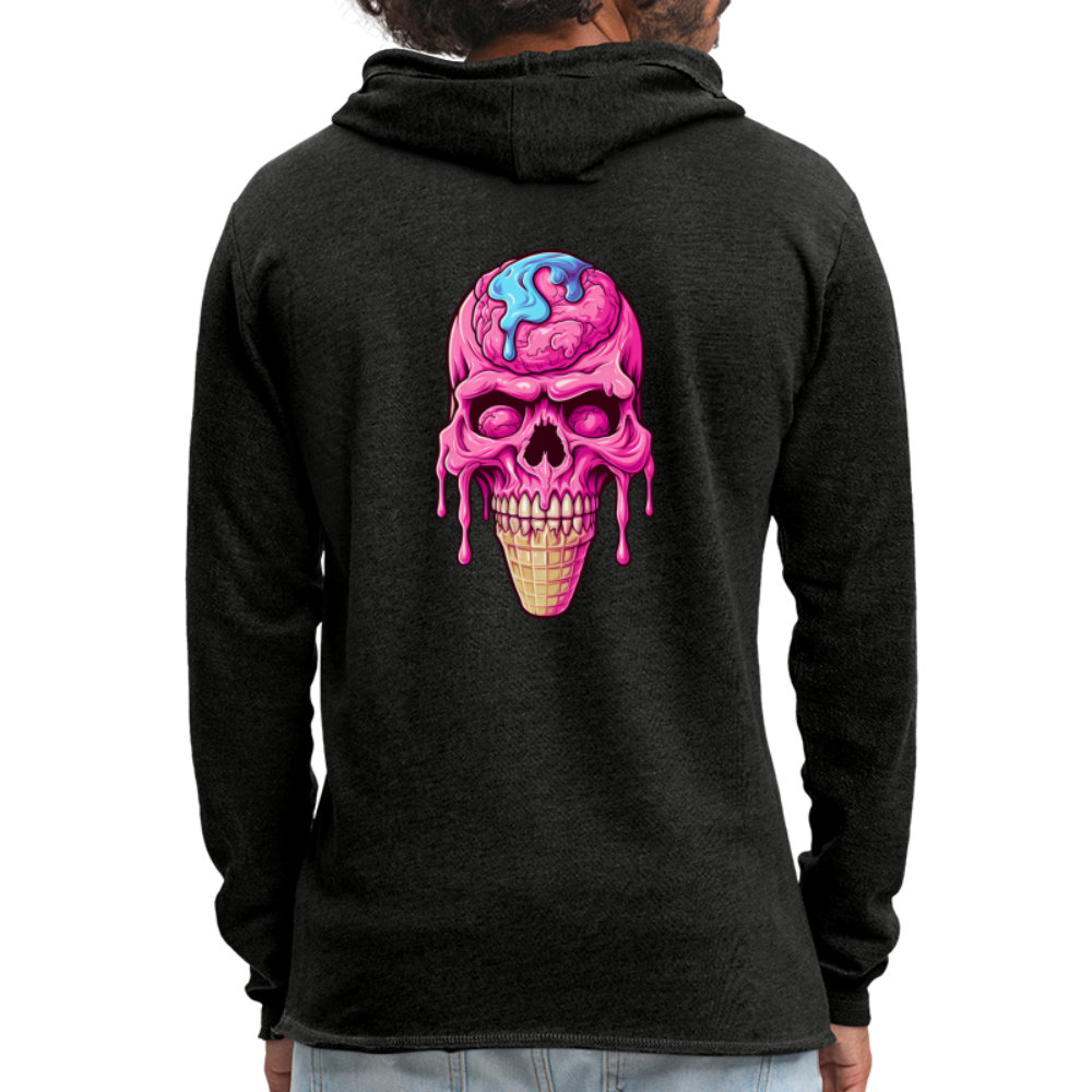 Totenkopf Eistüte - Happy Halloween - Anthrazit