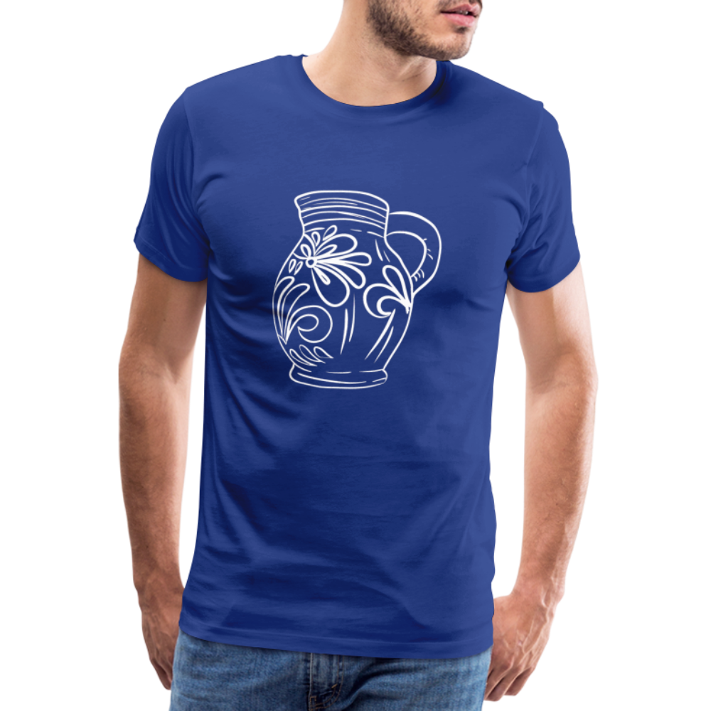 Frankfurter Bembel - Hessisch Mundart - Männer Premium T-Shirt - Königsblau