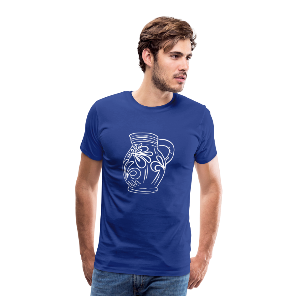 Frankfurter Bembel - Hessisch Mundart - Männer Premium T-Shirt - Königsblau
