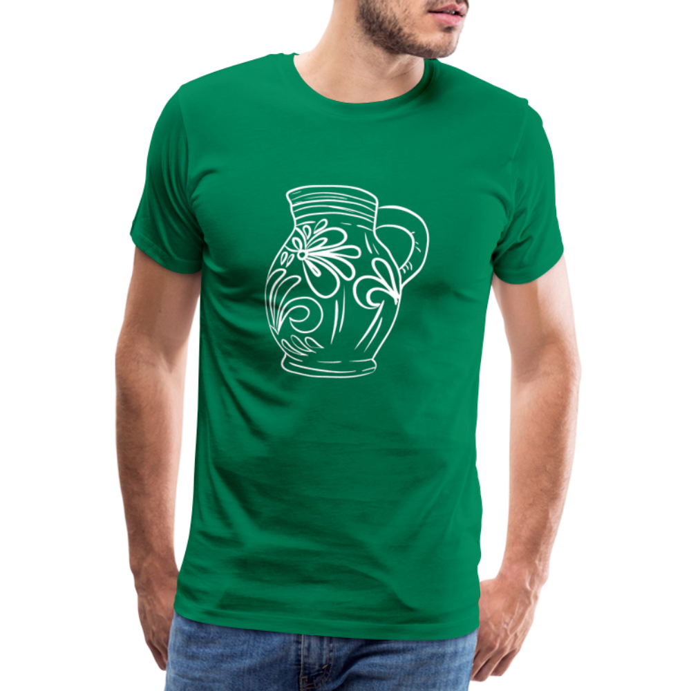Frankfurter Bembel - Hessisch Mundart - Männer Premium T-Shirt - Kelly Green