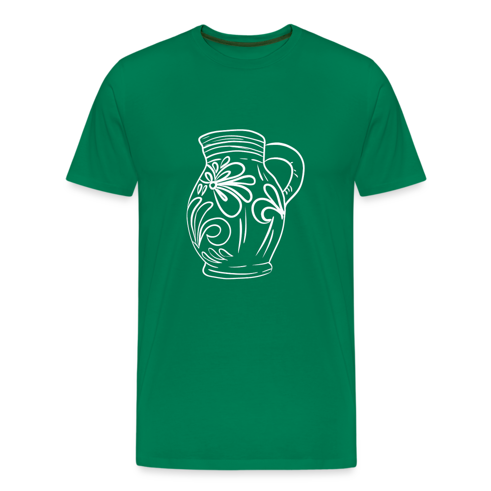 Frankfurter Bembel - Hessisch Mundart - Männer Premium T-Shirt - Kelly Green