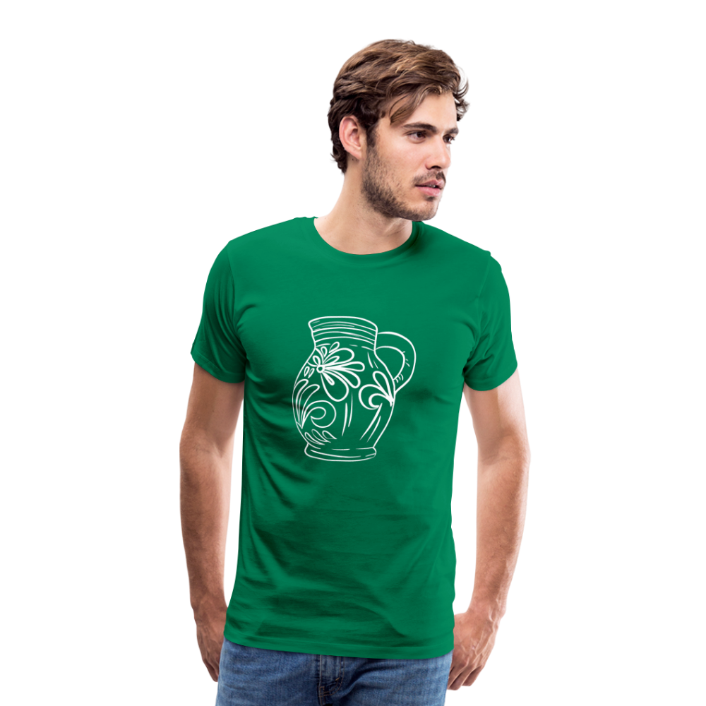 Frankfurter Bembel - Hessisch Mundart - Männer Premium T-Shirt - Kelly Green