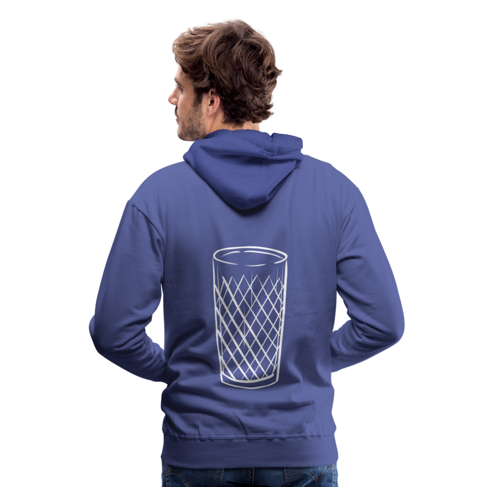 Frankfurter Geripptes - Äpplerglas - Hessisch Mundart - Männer Premium Hoodie - Königsblau